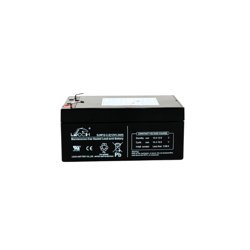 แบตเตอรี่แห้ง LEOCH DJW12-3.2 (12V3.2AH) สำหรับไฟฉุกเฉิน_2