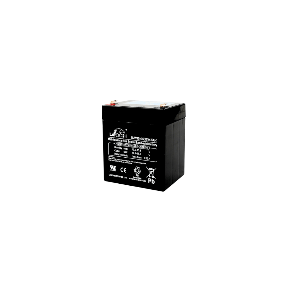 แบตเตอรี่แห้ง LEOCH DJW12-4.5 (12V 4.5AH) สำหรับเครื่องสำรองไฟฟ้า UPS_2