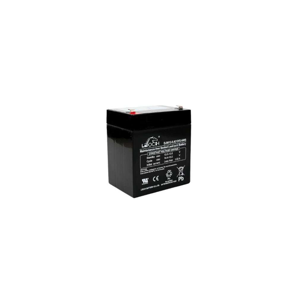 แบตเตอรี่แห้ง LEOCH DJW12-5.4 (12V 5.4AH) สำหรับเครื่องสำรองไฟฟ้า UPS_2