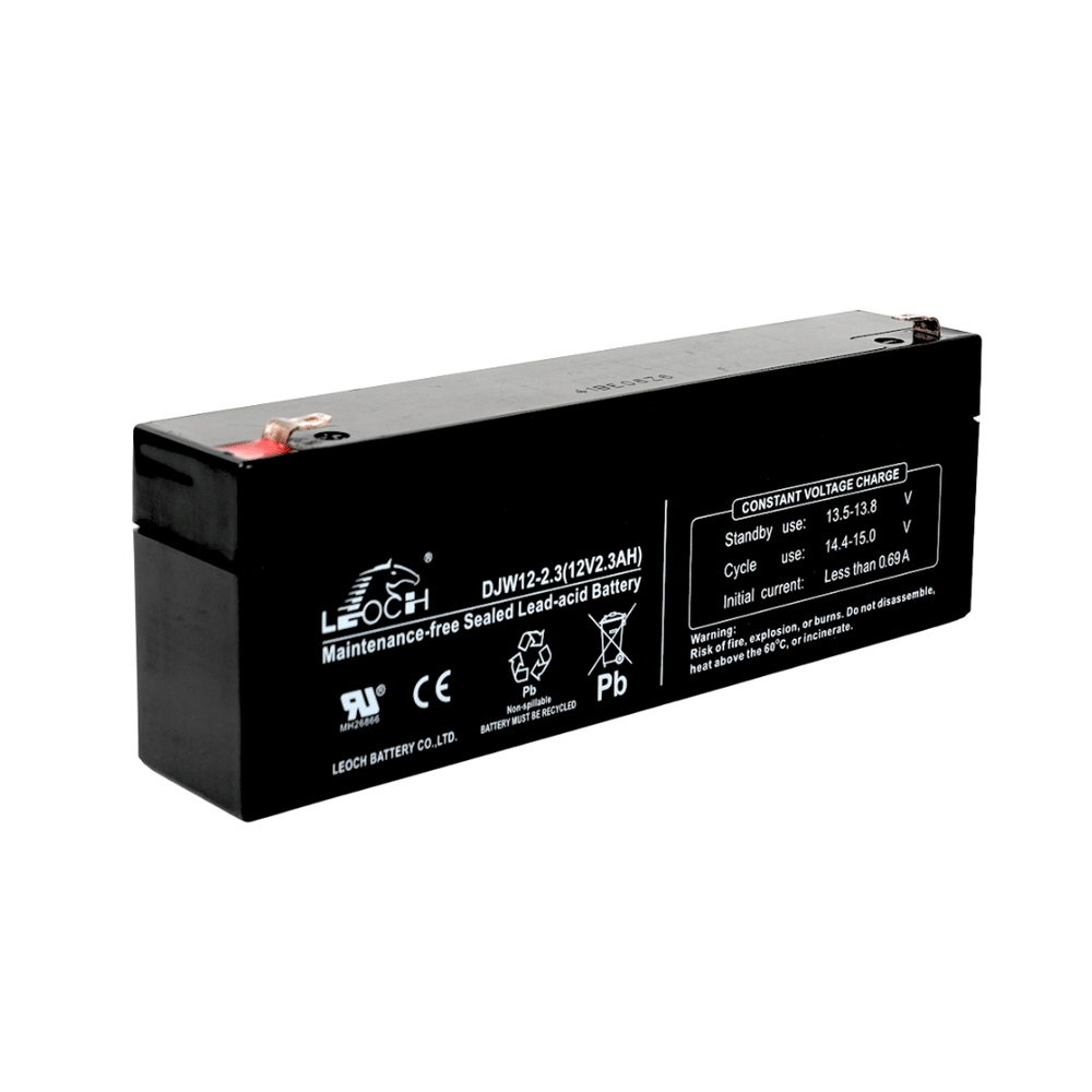 แบตเตอรี่แห้งLEOCH DJW12-2.3 (12V2.3AH) สำหรับไฟฉุกเฉิน