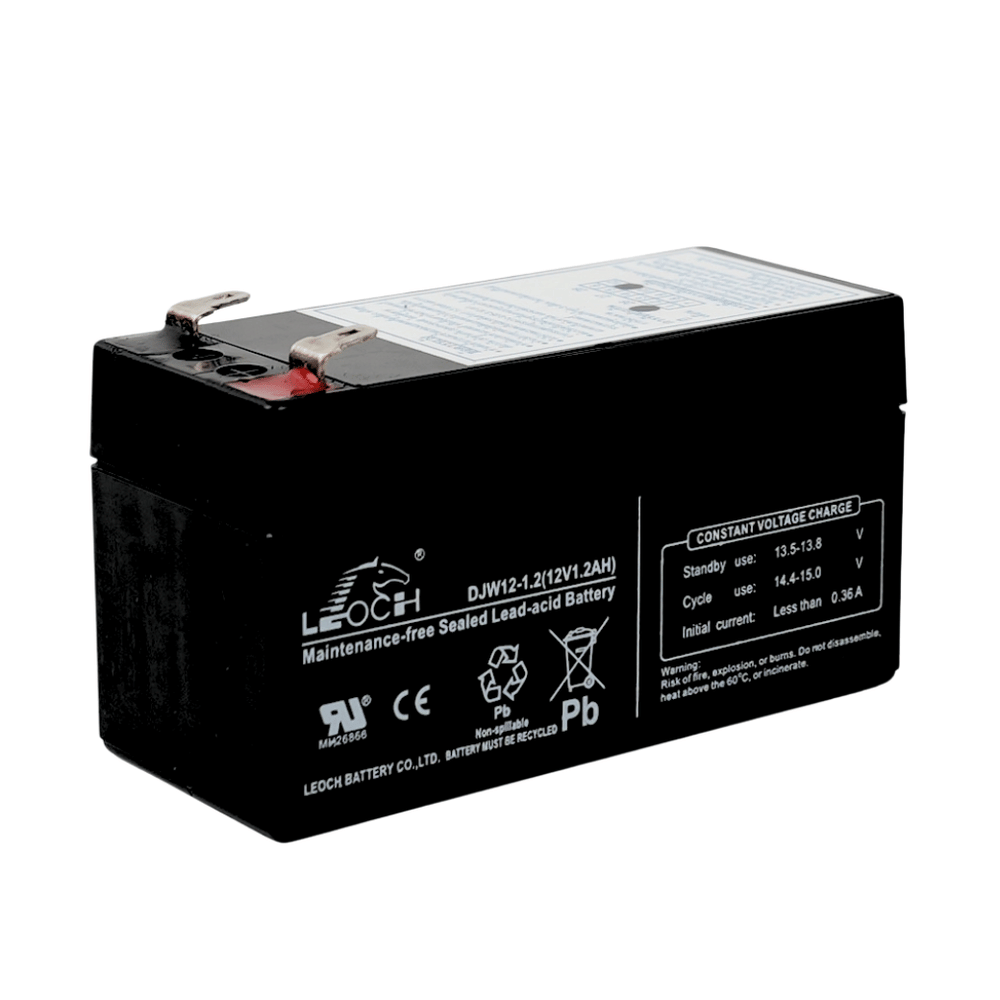 แบตเตอรี่แห้ง LEOCH DJW12-1.2 (12V1.2AH) สำหรับไฟฉุกเฉิน