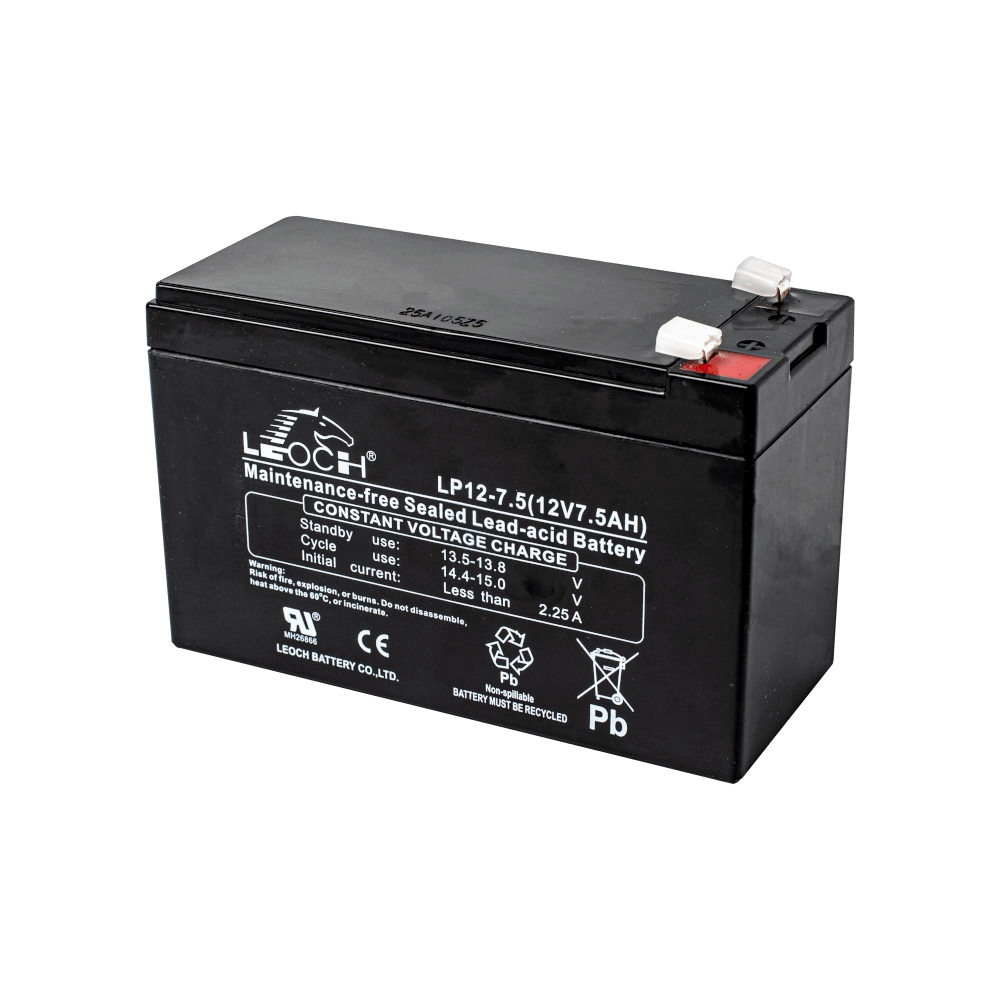 แบตเตอรี่แห้ง LEOCH LP12-7.5 (12V 7.5AH) สำหรับเครื่องสำรองไฟฟ้า UPS_3