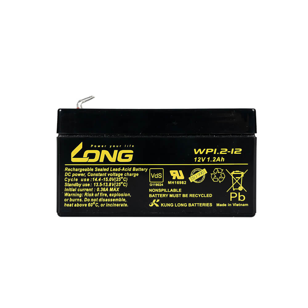 แบตเตอรี่แห้ง LONG WP1.2-12 (12V1.2AH) สำหรับไฟฉุกเฉิน_3