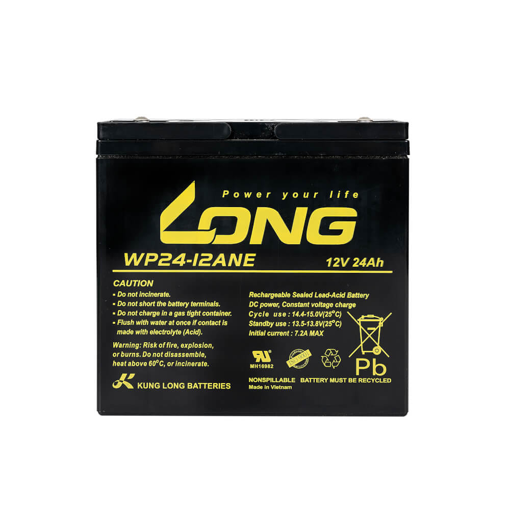 แบตเตอรี่แห้ง LONG WP24-12ANE (12V 24AH) สำหรับเครื่องสำรองไฟฟ้า UPS และ รถไฟฟ้า_3