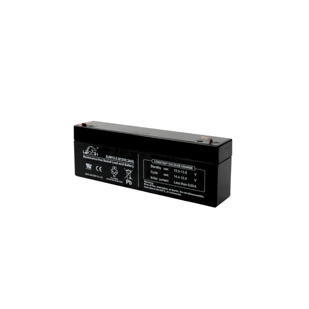 แบตเตอรี่แห้งLEOCH DJW12-2.3 (12V2.3AH) สำหรับไฟฉุกเฉิน_3