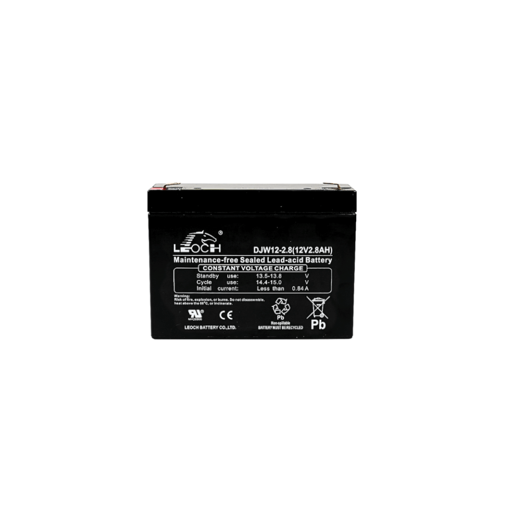 แบตเตอรี่แห้ง LEOCH DJW12-2.8 (12V2.8AH) สำหรับไฟฉุกเฉิน_3