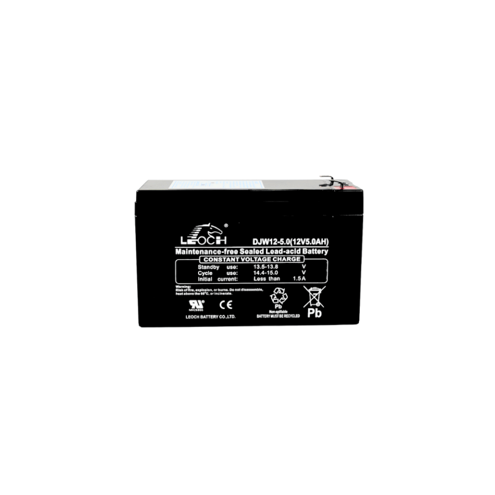 แบตเตอรี่แห้ง LEOCH DJW12-5.0 (12V 5.0AH) สำหรับเครื่องสำรองไฟฟ้า UPS_3