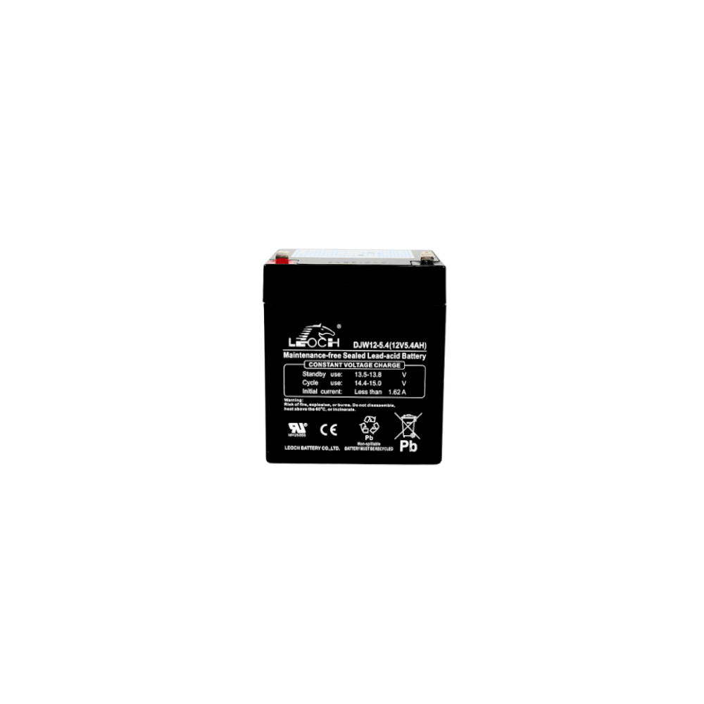 แบตเตอรี่แห้ง LEOCH DJW12-5.4 (12V 5.4AH) สำหรับเครื่องสำรองไฟฟ้า UPS_3
