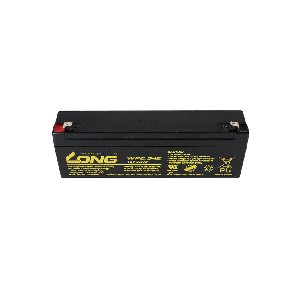 แบตเตอรี่แห้ง  LONG WP2.3-12 (12V2.3AH) สำหรับไฟฉุกเฉิน_5