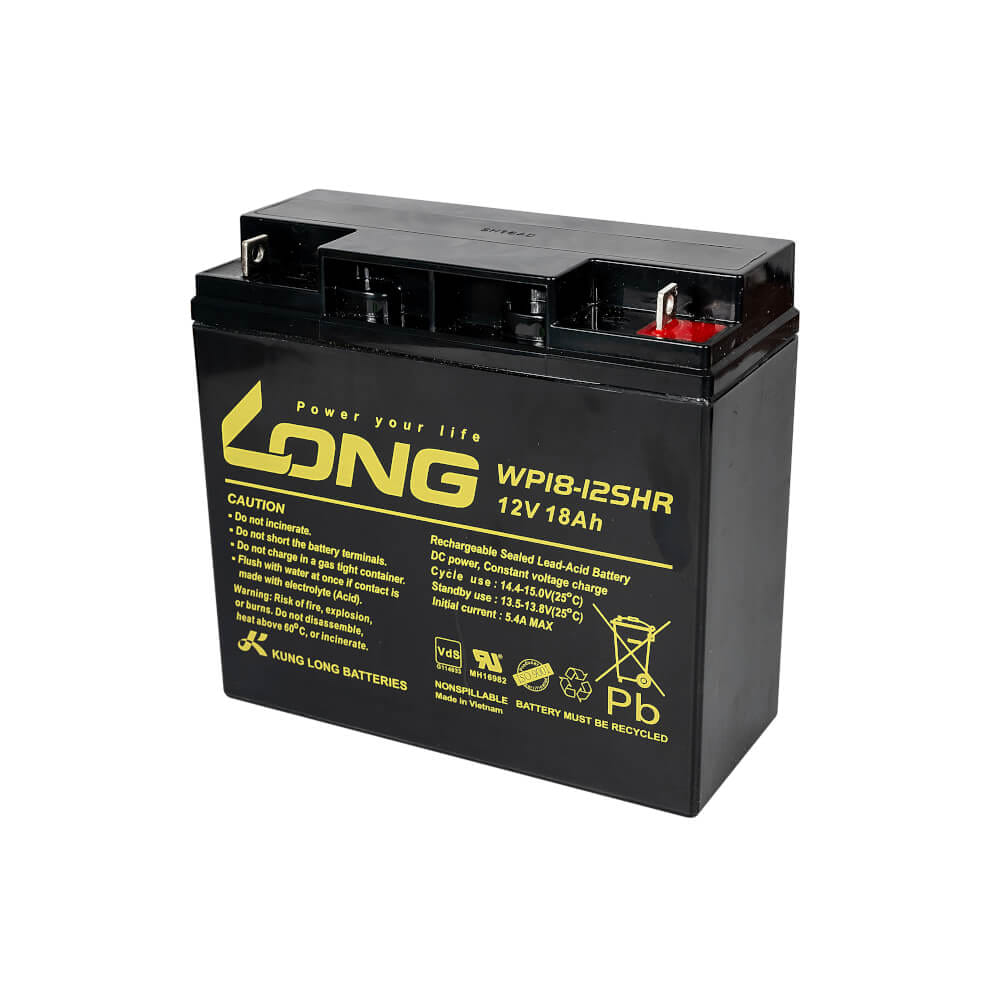 แบตเตอรี่แห้ง LONG WP18-12SHR (12V 18AH) สำหรับเครื่องสำรองไฟฟ้า UPS_5