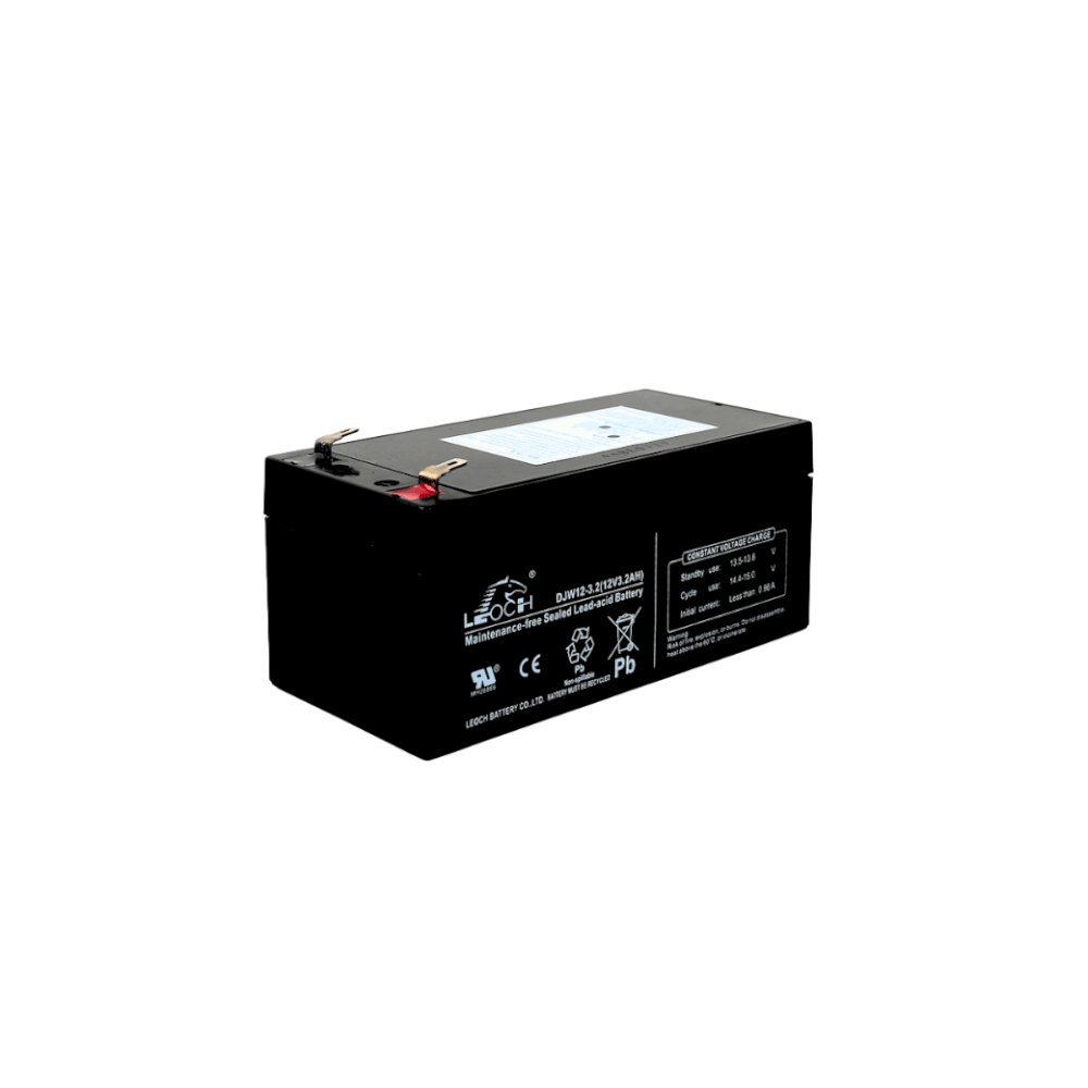 แบตเตอรี่แห้ง LEOCH DJW12-3.2 (12V3.2AH) สำหรับไฟฉุกเฉิน_5