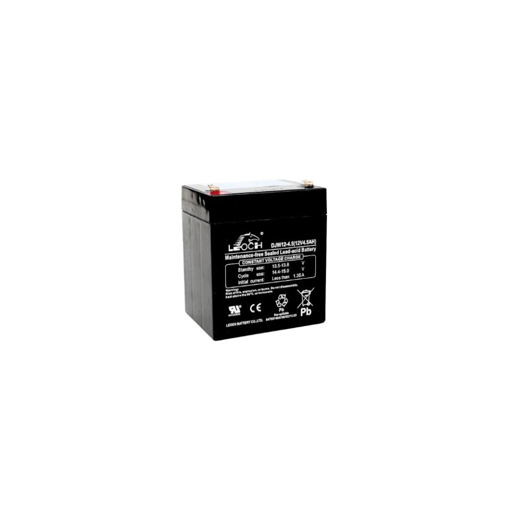 แบตเตอรี่แห้ง LEOCH DJW12-4.5 (12V 4.5AH) สำหรับเครื่องสำรองไฟฟ้า UPS_5