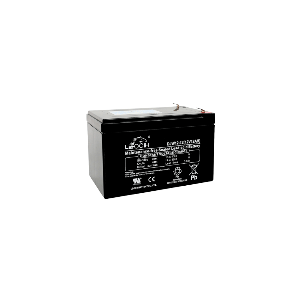 แบตเตอรี่แห้ง LEOCH DJW12-12 (12V 12AH) สำหรับเครื่องสำรองไฟฟ้า UPS_5