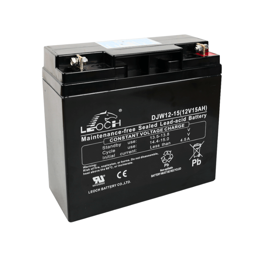 แบตเตอรี่แห้ง LEOCH DJW12-15 (12V 15AH) สำหรับเครื่องสำรองไฟฟ้า UPS_5