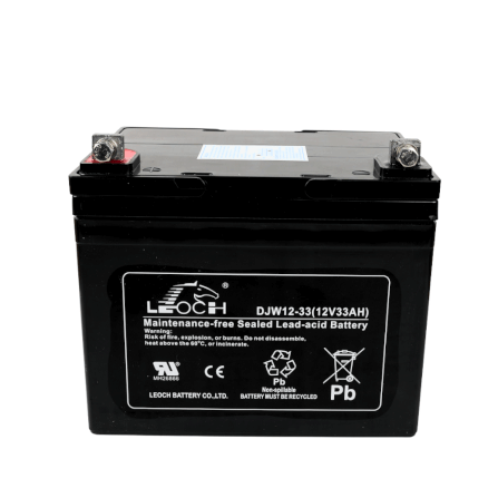 แบตเตอรี่แห้ง LEOCH DJW12-33 (12V 33AH) สำหรับเครื่องสำรองไฟฟ้า UPS_0