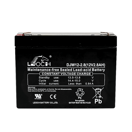 แบตเตอรี่แห้ง LEOCH DJW12-2.8 (12V2.8AH) สำหรับไฟฉุกเฉิน_1