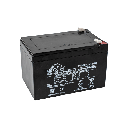 แบตเตอรี่แห้ง LEOCH LP12-12 (12V 12AH) สำหรับเครื่องสำรองไฟฟ้า UPS_2