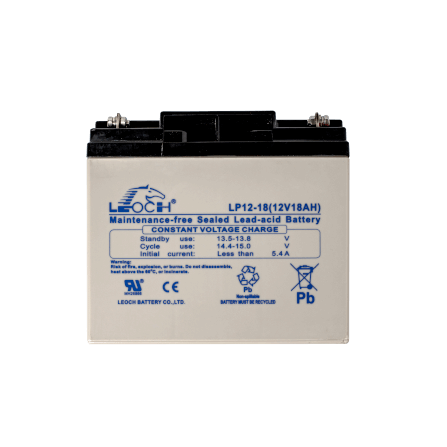 แบตเตอรี่แห้ง LEOCH LP12-18 (12V 18AH) สำหรับเครื่องสำรองไฟฟ้า UPS_4