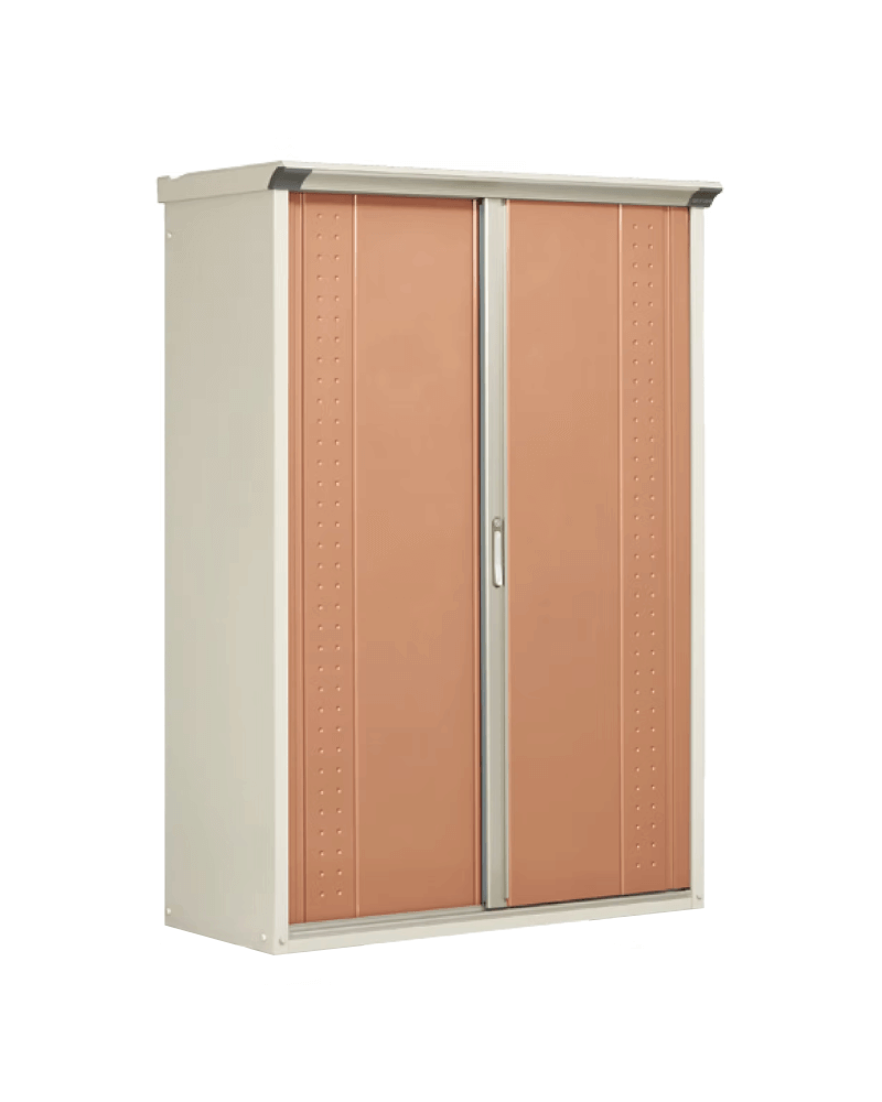 ตู้เก็บของกลางแจ้ง TAKUBO GP135A FULL SHELF สี TROPICAL ORANGE_0