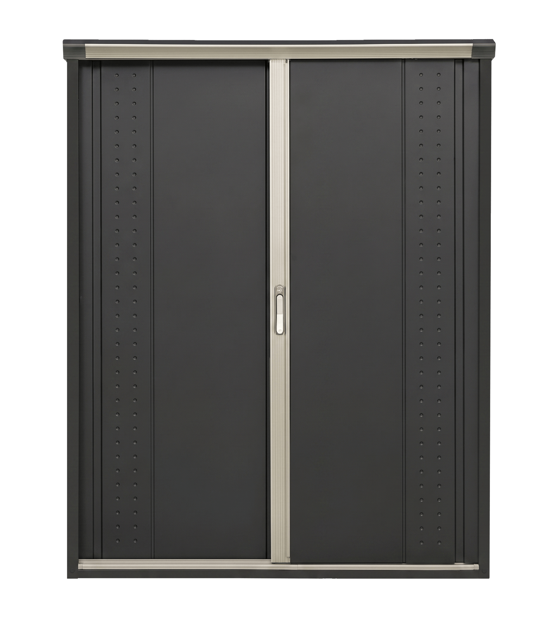 ตู้เก็บของกลางแจ้ง TAKUBO GPY155A TALL SPACE สี IVORY BLACK_2