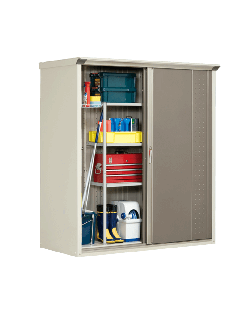 ตู้เก็บของกลางแจ้ง TAKUBO GP177A FULL SHELF สี CARBON BROWN