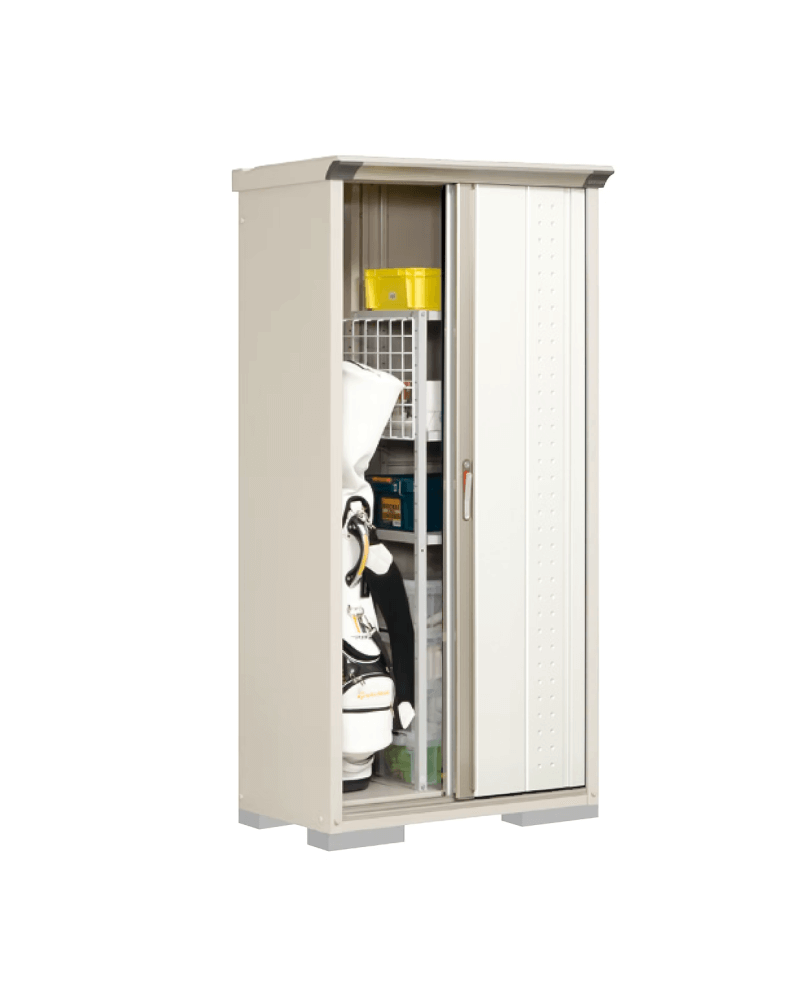 ตู้เก็บของกลางแจ้ง TAKUBO GP95A TALL SPACE สี SILK WHITE_1