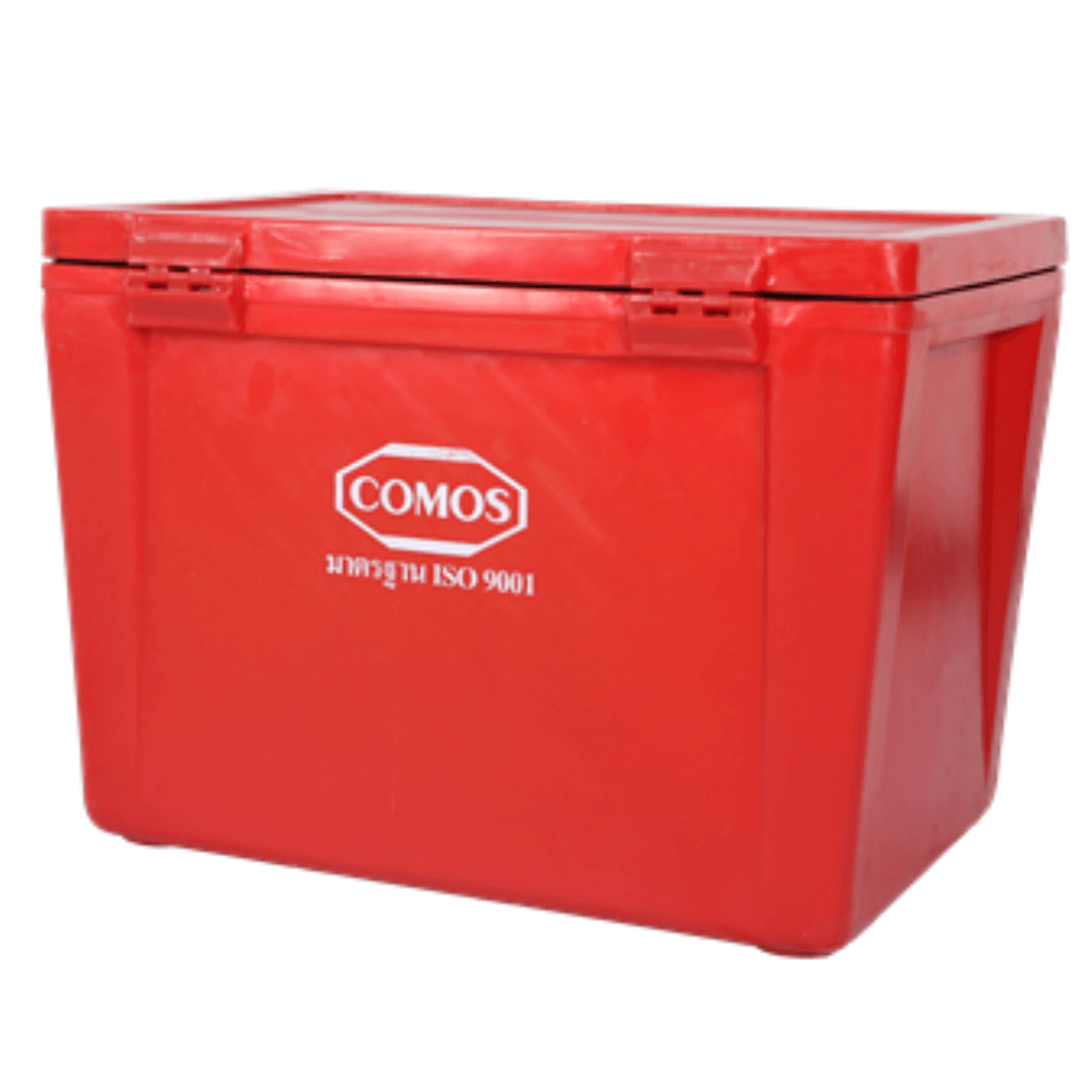ถังแช่ 40 ลิตร COMOS สีแดง (OK)