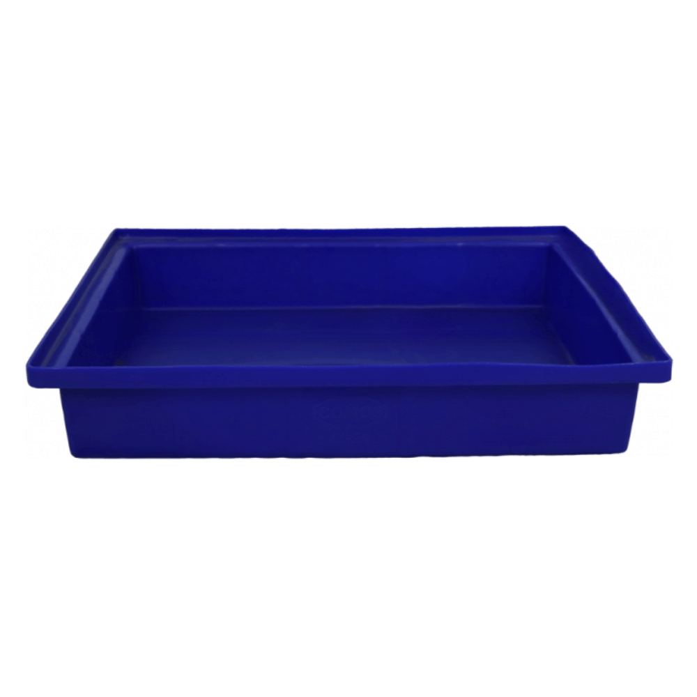 ถาดเหลี่ยม TRAY-50 ลิตร COMOS สีนํ้าเงิน