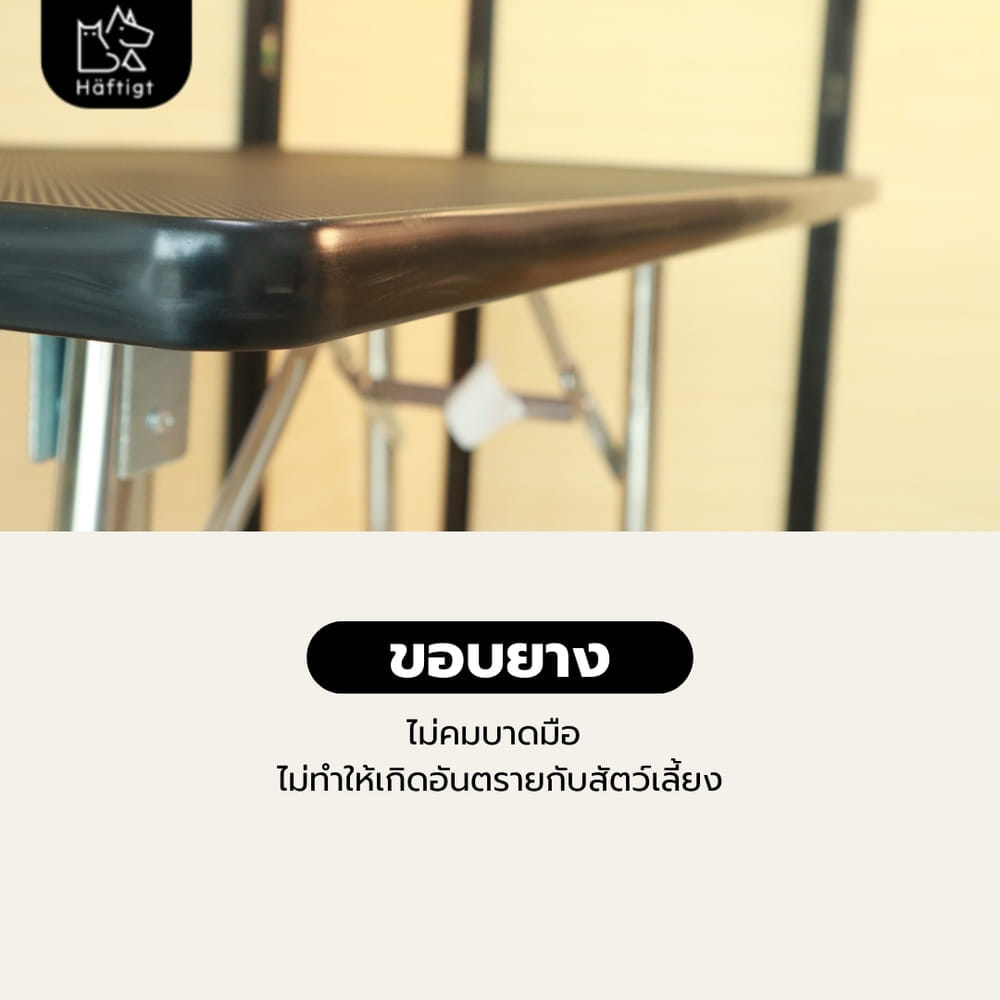 โต๊ะเป่าขนสัตว์เลี้ยง HAFTIGT ขนาด 55X95X78 ซม. สีดำ