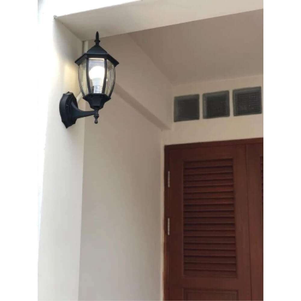ไฟผนังภายนอก SL LIGHTING 5018W E27 สีดำ_1