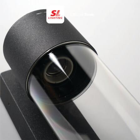 ไฟผนังภายนอก SL LIGHTING B01 E27 สีดำ_4