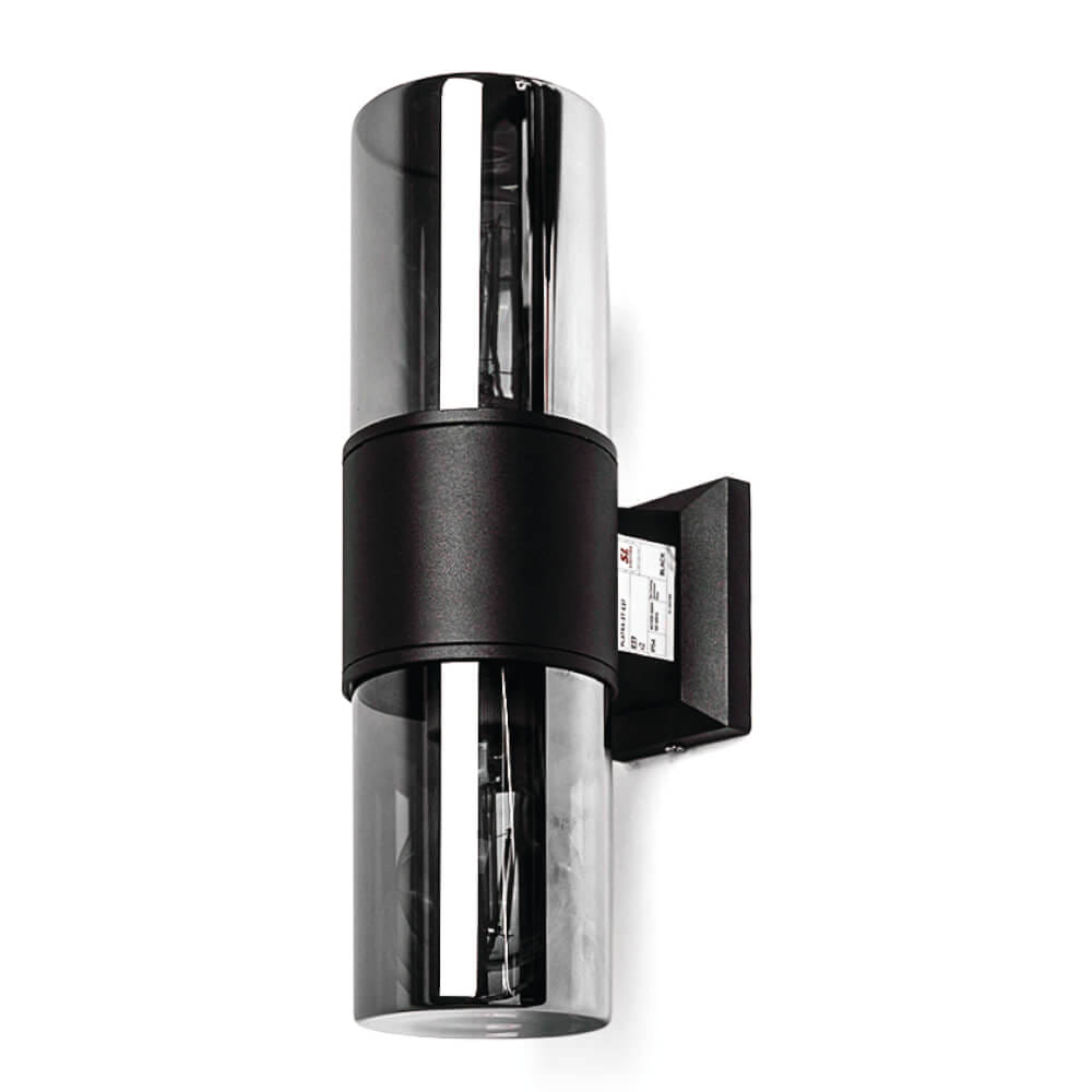 ไฟผนังภายนอก SL LIGHTING PLATRA E27 สีดำ