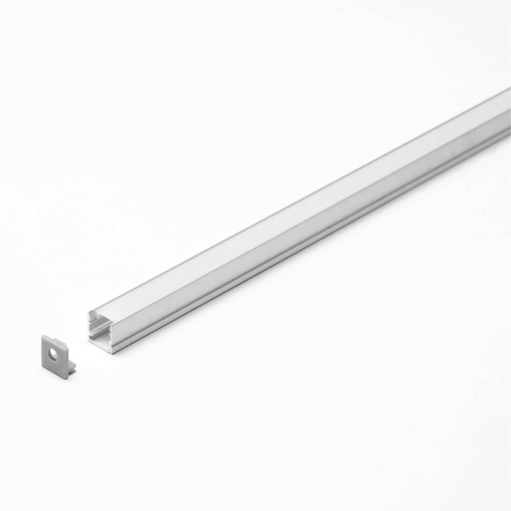 รางไฟเส้นอะลูมิเนียม SL LIGHTING 1010 2 เมตร สีเทา (แบบติดลอย)_0
