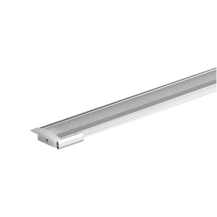 รางไฟเส้นอะลูมิเนียม SL LIGHTING 1202 2 เมตร สีเทา (แบบฝัง)_0
