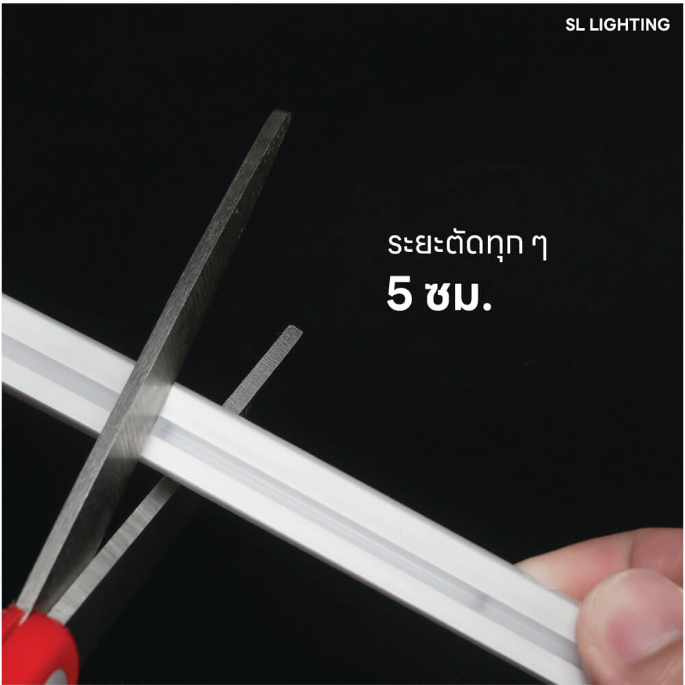 อุปกรณ์เสริม ต่อตรง ไฟเส้น LED SL LIGHTING NEON FLEX 1212-NF