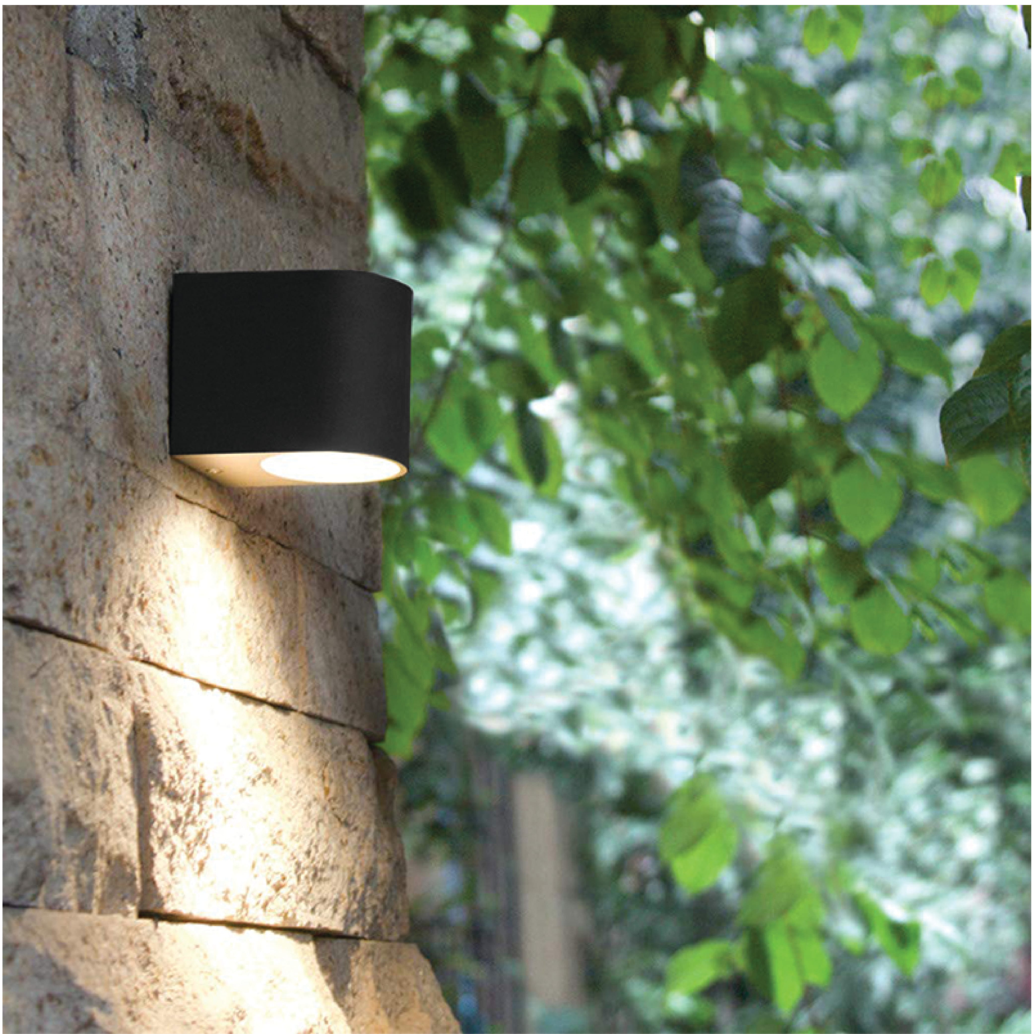 ไฟผนังภายนอก SL LIGHTING 2328 GU10 สีดำ แบบ 1 ทาง_3