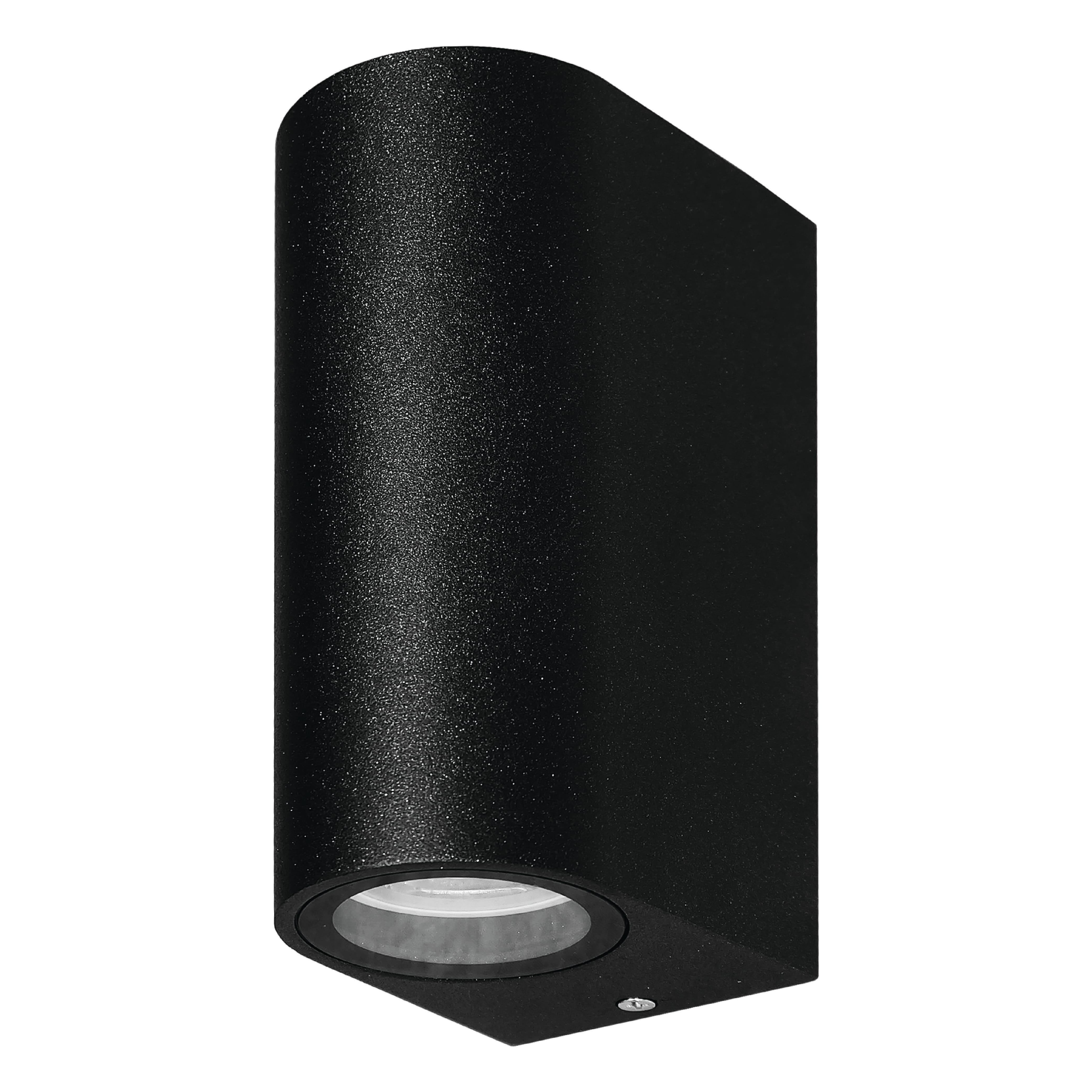 ไฟผนังภายนอก SL LIGHTING 2328 GU10 สีดำ แบบ 2 ทาง_0