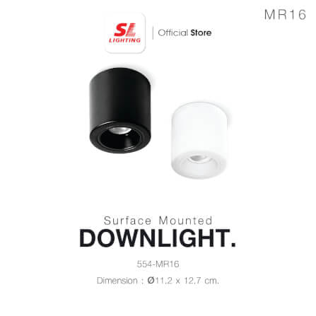 ดาวน์ไลท์ SL LIGHTING 554 กลม GU5.3 สีขาว_4