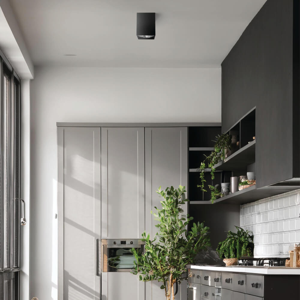 ดาวน์ไลท์ SL LIGHTING 553F สี่เหลี่ยม E27 สีดำ