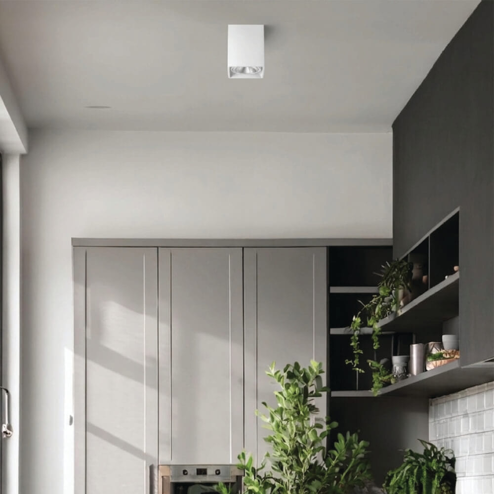 ดาวน์ไลท์ SL LIGHTING 553F สี่เหลี่ยม E27 สีขาว