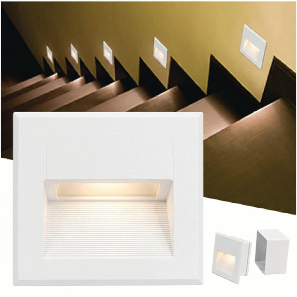 ไฟขั้นบันได SL LIGHTING 3865 2วัตต์ 3000K สีขาว
