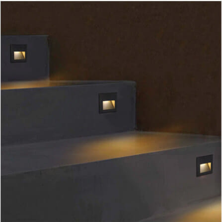 ไฟขั้นบันได SL LIGHTING 3865 2วัตต์ 3000K สีดำ_3
