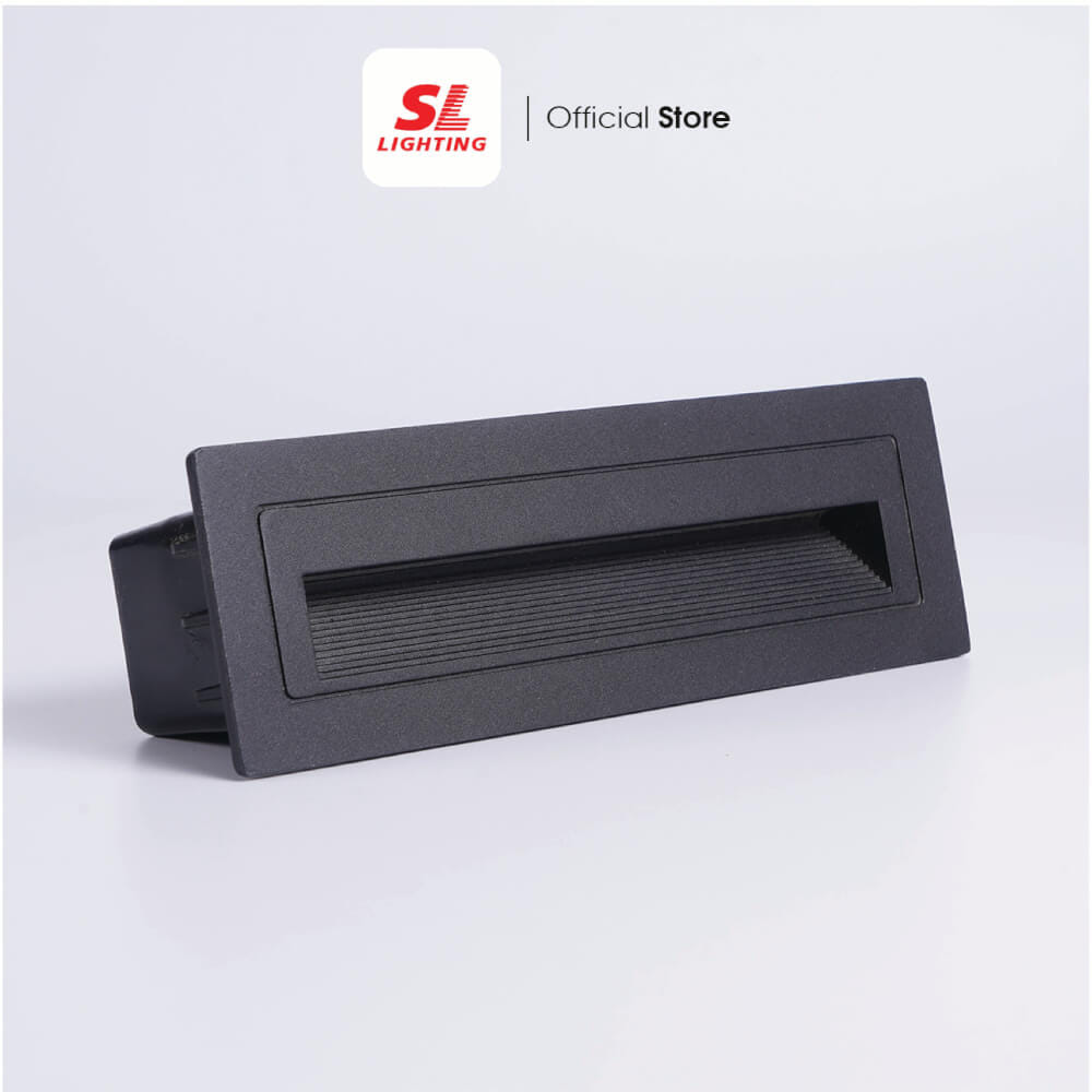 ไฟขั้นบันได SL LIGHTING 3870 2วัตต์ 3000K สีดำ