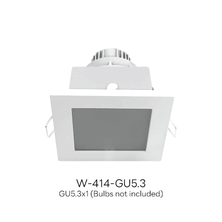 ดาวน์ไลท์ SL LIGHTING 414 ทรงสี่เหลี่ยม สีขาว_2