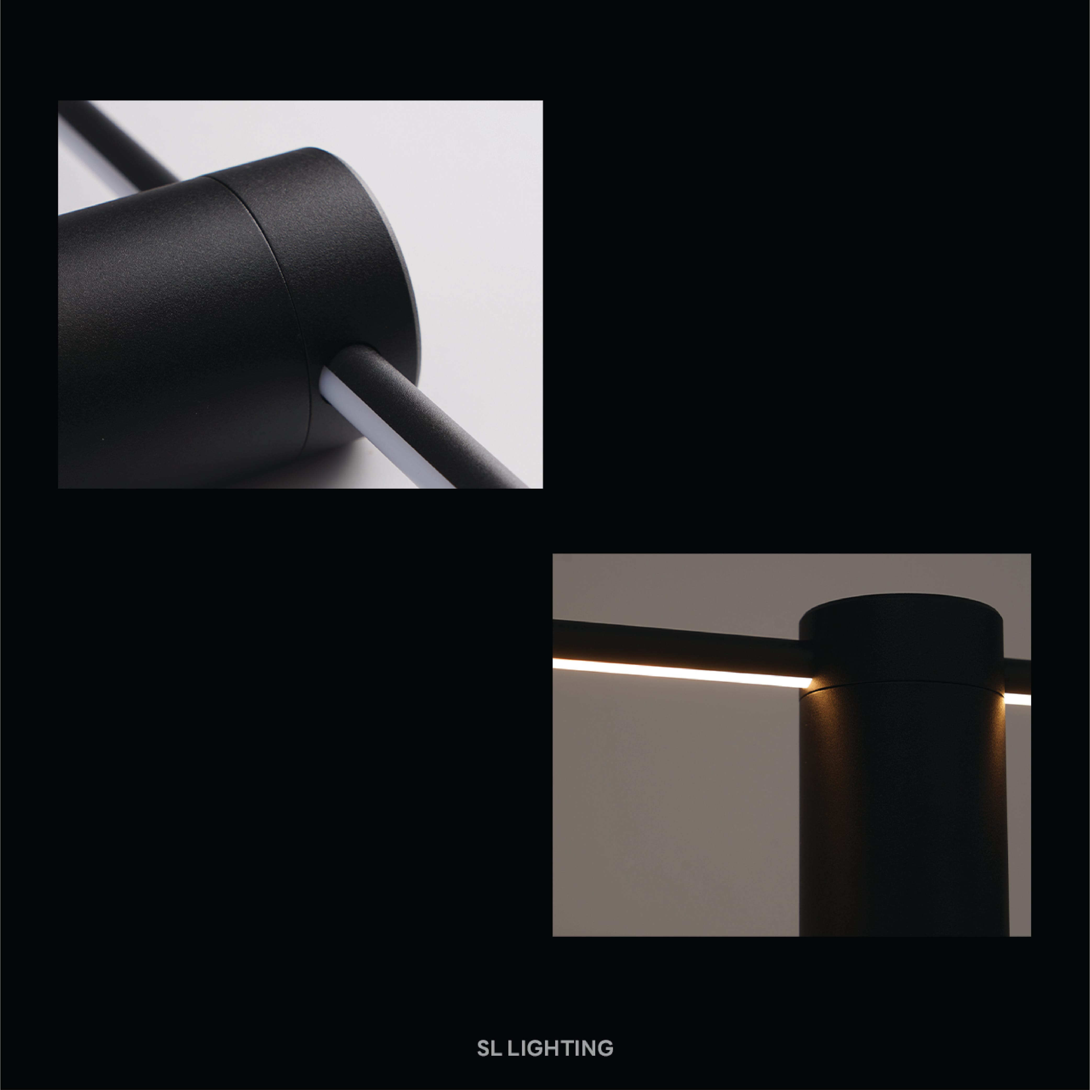 ไฟผนังภายนอก LED SL LIGHTING 4360 12 วัตต์ WARM WHITE สีดำ_1