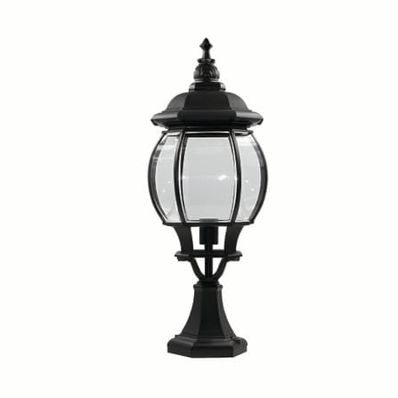 ไฟหัวเสา SL LIGHTING 5003S5 E27 สีดำ_0