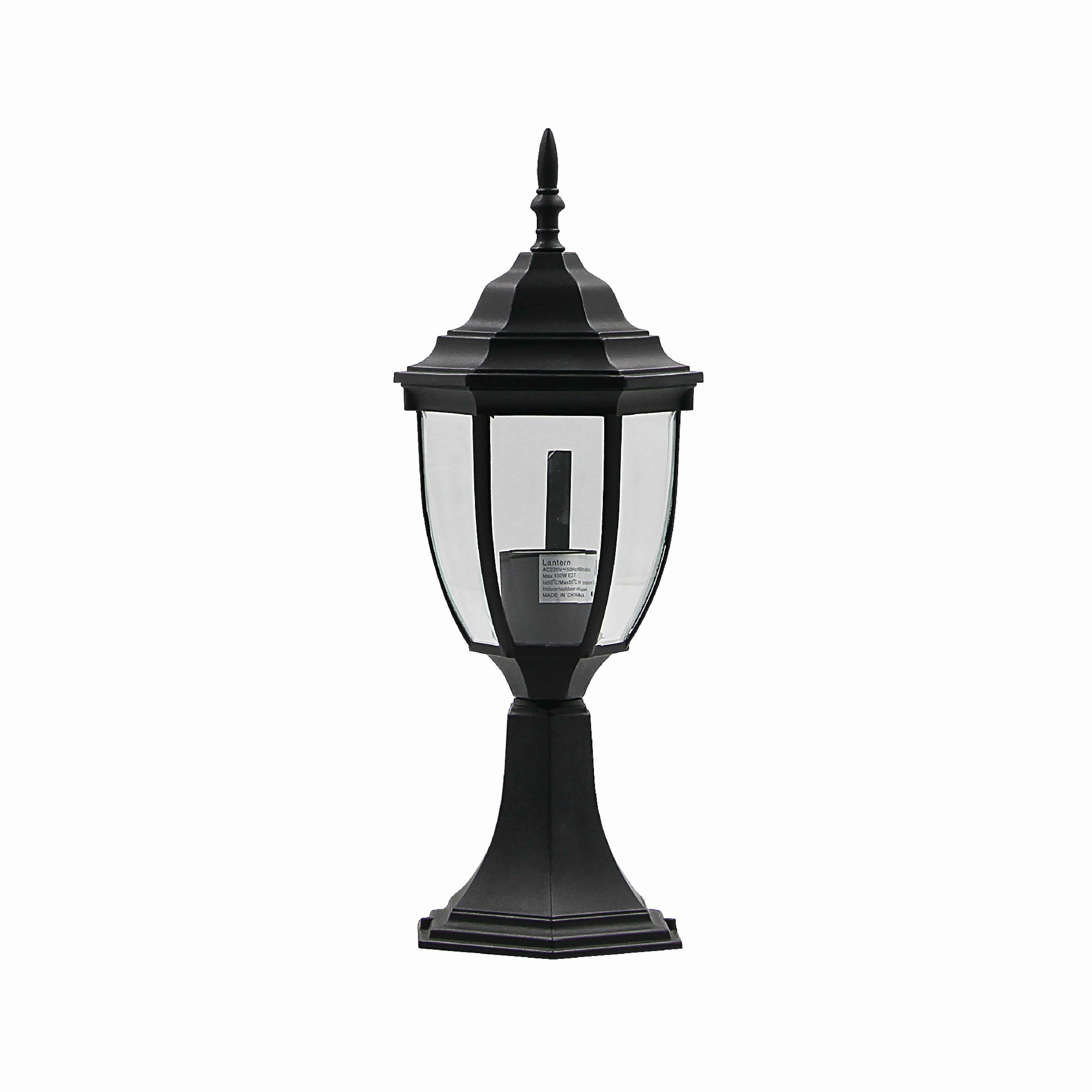 ไฟหัวเสา SL LIGHTING 5018S E27 ไซส์เล็ก สีดำ_0