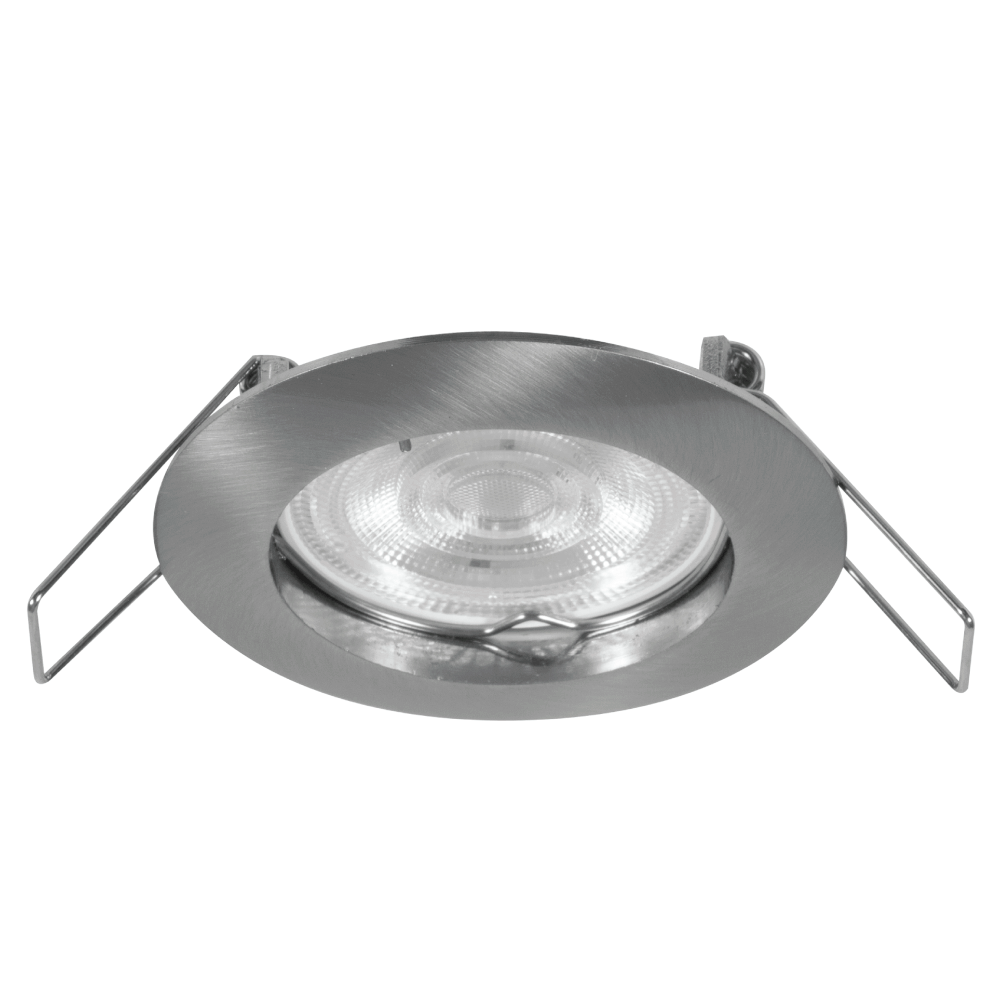ดาวน์ไลท์ SL LIGHTING 505 ทรงกลม สีเงิน