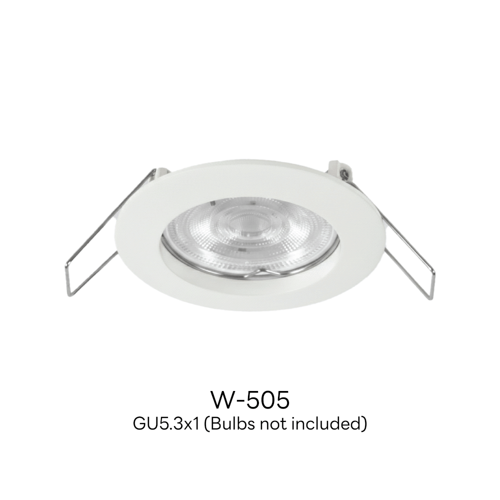 ดาวน์ไลท์ SL LIGHTING 505 ทรงกลม สีขาว