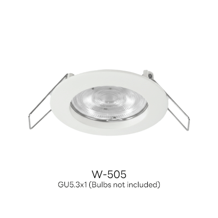 ดาวน์ไลท์ SL LIGHTING 505 ทรงกลม สีขาว_1